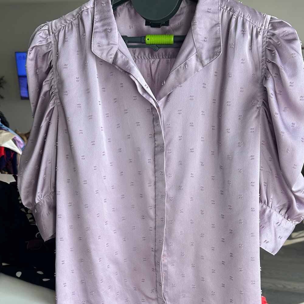 Ann Taylor Light Purple Blouse